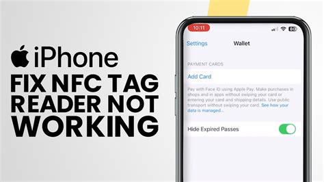 nfc tags compatibility|fix nfc not working on iphone.